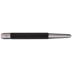 Starrett Center Punch - Model No 117E; 1/4″ Tip Diameter; 1/2″ Body Diameter - Eagle Tool & Supply