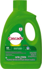 Cascade - 120 oz Bottle Automatic Dishwashing Gel - Lemon Scented - Eagle Tool & Supply