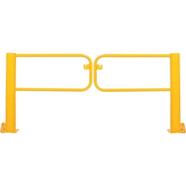 Vestil - Steel Rail Safety Gate - 108-1/16" Wide x 9" Door Height, - Eagle Tool & Supply