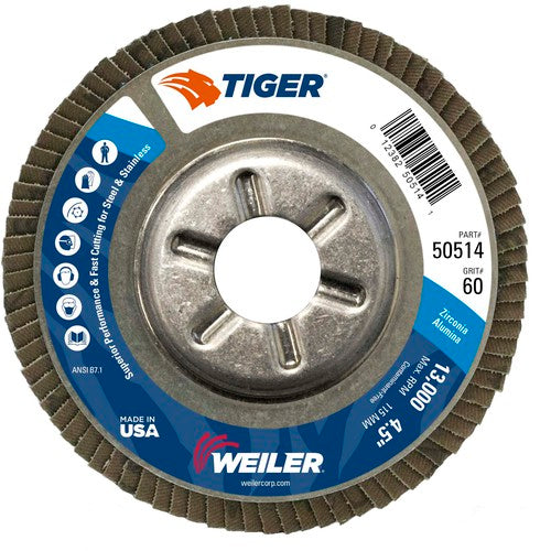 4 1/2 TIGER DISC ABRASIVE - Eagle Tool & Supply