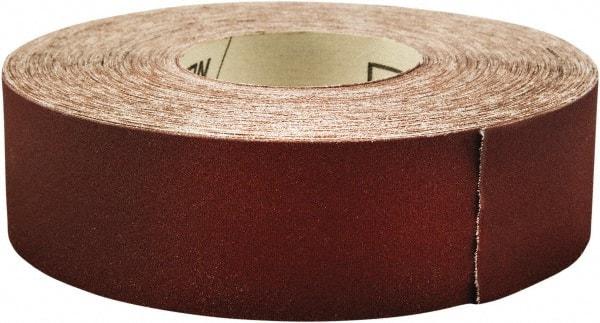 Norton - 2" x 50 Yd 150 Grit Aluminum Oxide Shop Roll - J Weighted Backing - Eagle Tool & Supply