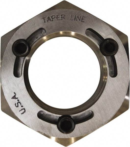 Taper Line - 3-12 Thread, 3" Bore Diam, 4-1/2" OD, Shaft Locking Device - 1-45/64" OAW - Eagle Tool & Supply