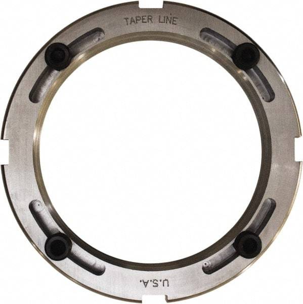 Taper Line - 3.730-12 Thread, 4-9/16" Bore Diam, 4-15/16" OD, Shaft Locking Device - 0.718" OAW - Eagle Tool & Supply