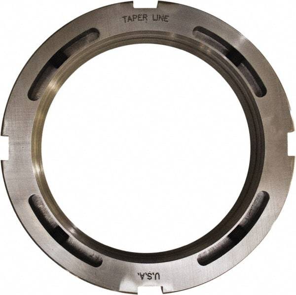 Taper Line - 3.137-12 Thread, 3-27/32" Bore Diam, 4-5/32" OD, Shaft Locking Device - 19/32" OAW - Eagle Tool & Supply