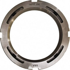 Taper Line - 3.730-12 Thread, 4-9/16" Bore Diam, 4-15/16" OD, Shaft Locking Device - 0.718" OAW - Eagle Tool & Supply