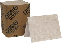 Georgia Pacific - 5" Long x 6-1/2" Wide, Paper Napkins - 2 Ply, Brown - Eagle Tool & Supply