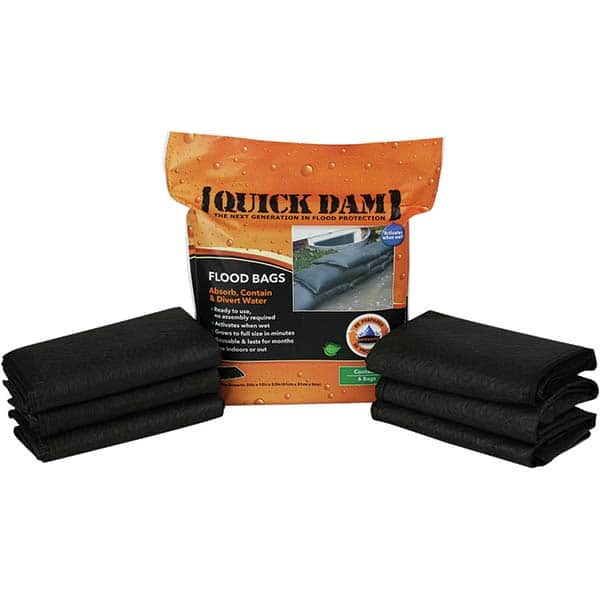 Quick Dam - Gully Guards, Silt Fences & Sandbags Type: Flood Barrier Application: Stormwater - Eagle Tool & Supply