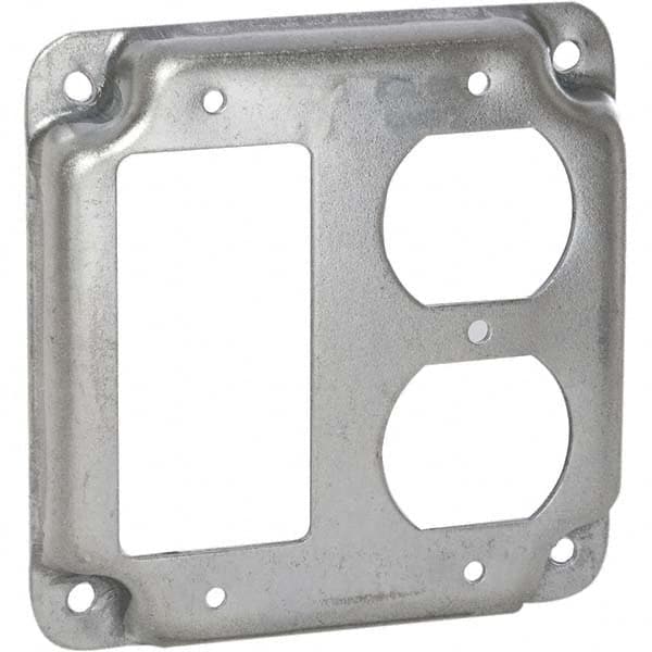 Hubbell-Raco - Steel Electrical Box Cover - Eagle Tool & Supply