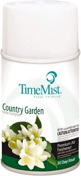 TimeMist - 6.6 oz Air Freshener Dispenser Canister Refill - Country Garden, Compatible with TimeMist Metered Fragrance Dispensers - Eagle Tool & Supply