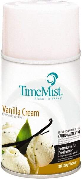 TimeMist - 6.6 oz Air Freshener Dispenser Canister Refill - Vanilla, Compatible with TimeMist Metered Fragrance Dispensers - Eagle Tool & Supply