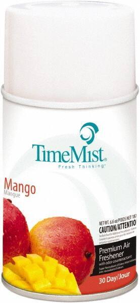 TimeMist - 6.6 oz Air Freshener Dispenser Canister Refill - Mango, Compatible with TimeMist Metered Fragrance Dispensers - Eagle Tool & Supply