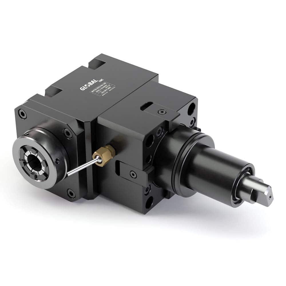 Global CNC Industries - Turret & VDI Tool Holders; Type: Okuma Howa OD Facing Block ; Clamping System: 75mm X 50mm ; Tool Axis: OD ; Through Coolant: No ; Outside Diameter (Decimal Inch): 1.0000 ; Additional Information: 4 Mounting Holes - Exact Industrial Supply