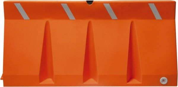 Diversified Plastics - Traffic Barricades Type: Traffic Barrier Barricade Height (Inch): 33-3/4 - Eagle Tool & Supply