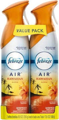 Febreze - 8.8 oz Aerosol Can Air Freshener - Liquid, Hawaiian Aloha Scent - Eagle Tool & Supply