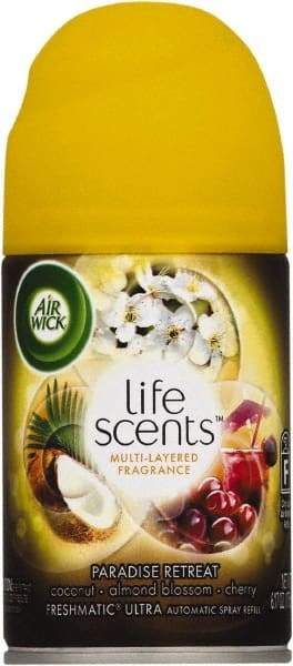 Air Wick - 6.17 oz Aerosol Can Air Freshener - Liquid, Paradise Retreat Scent, Environmentally Safe - Eagle Tool & Supply