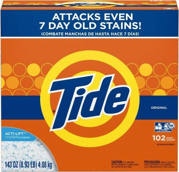 Tide - 143 oz Powder Laundry Detergent - Eagle Tool & Supply