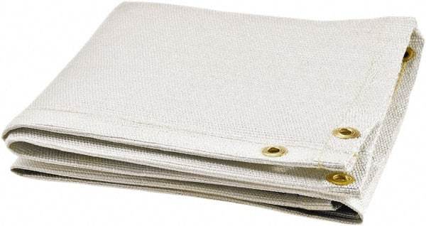Steiner - 5' Wide x 0.08" Thick Fiberglass Welding Blanket - White - Eagle Tool & Supply
