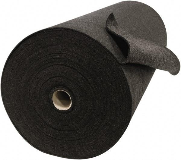 Steiner - 6' Wide x 0.15 to 0.2" Thick Carbonized Fiber Welding Blanket - Black - Eagle Tool & Supply