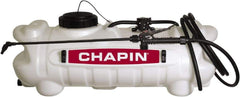 Chapin - 15 Gal Chemical Safe Garden Hand Sprayer - Use with Cleaners/Degreasers, Polyethylene Tank, Wide Mouth, Reinforced Hose - Eagle Tool & Supply