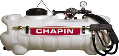 Chapin - 15 Gal Chemical Safe Garden Hand Sprayer - Use with Cleaners/Degreasers, Polyethylene Tank, Wide Mouth, Reinforced Hose - Eagle Tool & Supply