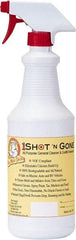 Bare Ground Solutions - 28oz of 1 Shot Graffiti Remover & Cleaner in a Trigger Sprayer - 1 Shot Graffiti Remover is a 100% biodegradable and all-natural cleaner removes grease, spray paint, tar, markers and pencil from hard surfaces. - Eagle Tool & Supply