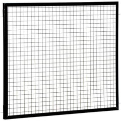 Vestil - 5' Long x 4' High, Black Hinged Door - Eagle Tool & Supply