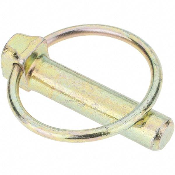 Value Collection - Lynch Pins Pin Diameter (Inch): 7/16 Usable Length (Inch): 1-3/4 - Eagle Tool & Supply