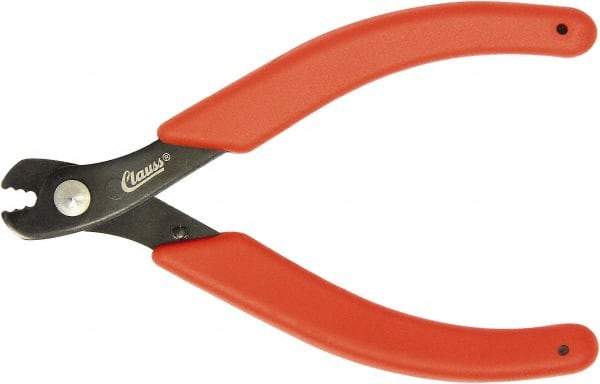 Clauss - 8-15/64" OAL, 1/4" Capacity, Wire Cutter - 1/4" Jaw Length x 0.63mm Jaw Width - Eagle Tool & Supply