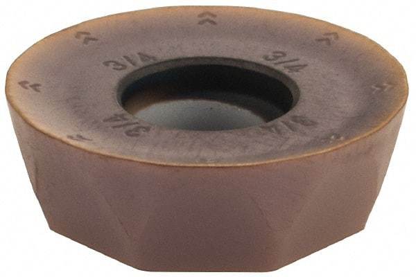 Sumitomo - QPMT6416 Grade ACP300 Carbide Milling Insert - TiAlN/AlCrN Finish, 1/4" Thick, 3/4" Inscribed Circle - Eagle Tool & Supply