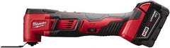 Milwaukee Tool - 18 Volt, Cordless Multi Tool Kit - 5,000 to 20,000 RPM, Battery Included - Eagle Tool & Supply