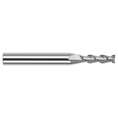 Harvey Tool - Square End Mills; Mill Diameter (Inch): 1/8 ; Mill Diameter (Decimal Inch): 0.1250 ; Length of Cut (Inch): 5/8 ; Length of Cut (Decimal Inch): 0.6250 ; Material: Solid Carbide ; Finish/Coating: Uncoated - Exact Industrial Supply