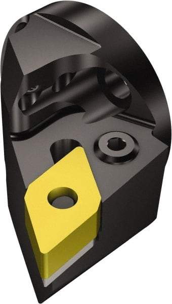 Sandvik Coromant - Left Hand, 32 DNMG 442 Modular Turning and Profiling Cutting Unit Head - Lever Holding Method, 1.2598 Inch Hole Diameter, Through Coolant - Eagle Tool & Supply
