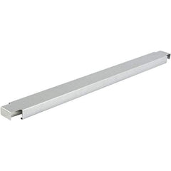 Steel King - 2-3/4" Wide, 1 High, Open Shelving Accessory/Component - Steel, Galvanized Finish, 48" Long, Use with Pallet Racks - Eagle Tool & Supply