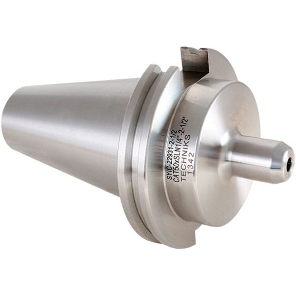 Techniks - CAT50 Taper Shank 1/2" Hole End Mill Holder/Adapter - Eagle Tool & Supply