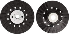 Tru-Maxx - 5" Diam Locking Nut Disc Backing Pad - Hard Density, 12,500 RPM - Eagle Tool & Supply