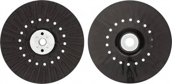 Tru-Maxx - 7" Diam Locking Nut Disc Backing Pad - Hard Density, 8,600 RPM - Eagle Tool & Supply