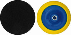 Tru-Maxx - 6" Diam Hook & Loop Disc Backing Pad - Medium Density, 7,500 RPM - Eagle Tool & Supply