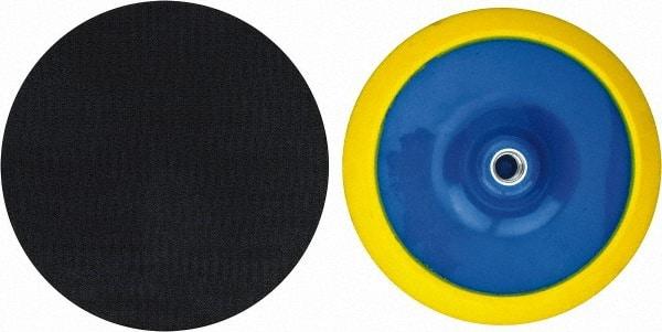 Tru-Maxx - 7" Diam Hook & Loop Disc Backing Pad - Medium Density, 7,200 RPM - Eagle Tool & Supply