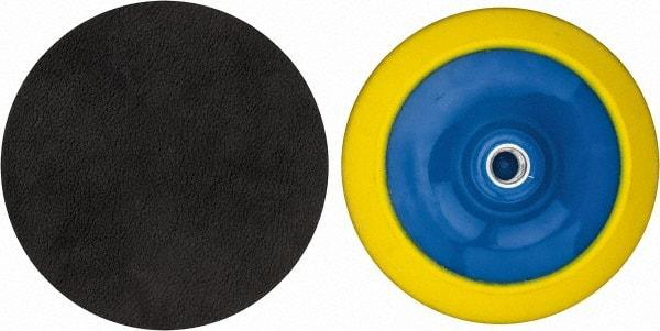 Tru-Maxx - 6" Diam Adhesive/PSA Disc Backing Pad - Hard Density, 7,500 RPM - Eagle Tool & Supply