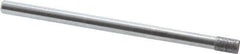 Strauss - 1/8" Head Diam x 0.197" Head Thickness CBN Grinding Pin - 1/8" Shank Diam x 2" Shank Length, (170 Mesh Grit) - Eagle Tool & Supply