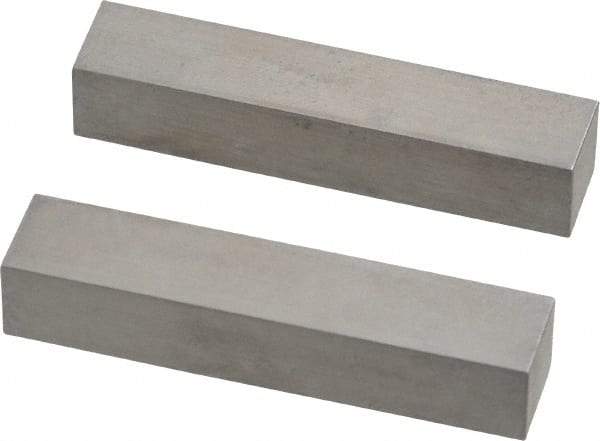 SPI - 1.97 Inch Overall Length, 0.394 Inch Jaw Thickness, Gage Block Reference Jaws - Accuracy of Ref. Line to Measuring Surface +/-0.0002 Inch Accuracy, Sold As Pair, For Use with Rectangular Gage Blocks, 2 Pieces - Eagle Tool & Supply