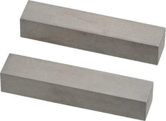 SPI - 1.97 Inch Overall Length, 0.394 Inch Jaw Thickness, Gage Block Reference Jaws - Accuracy of Ref. Line to Measuring Surface +/-0.0002 Inch Accuracy, Sold As Pair, For Use with Rectangular Gage Blocks, 2 Pieces - Eagle Tool & Supply
