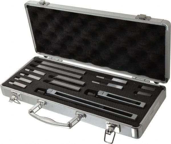 SPI - Gage Block Gage Block Accessory Set - For Use with Rectangular Gage Blocks, 14 Pieces - Eagle Tool & Supply