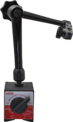 SPI - 180 Lb Magnetic Force, Fine Adjustment Indicator Positioner & Holder with Base - Articulated Arm, Rectangular Base, 2.17" Base Height, 2.36" Base Length, 2" Base Width - Eagle Tool & Supply