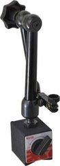 SPI - 180 Lb Magnetic Force, Fine Adjustment Indicator Positioner & Holder with Base - Articulated Arm, Rectangular Base, 2.17" Base Height, 2.36" Base Length, 2" Base Width - Eagle Tool & Supply