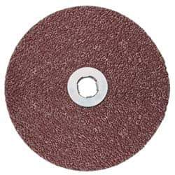 3M - 5" Diam 36+ Grit Fiber Disc - Very Coarse Grade, Ceramic, 12,000 Max RPM, Series 982C - Eagle Tool & Supply