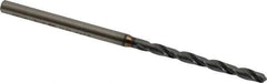 OSG - #40 130° Powdered Metal Jobber Drill - V Finish, Right Hand Cut, Spiral Flute, Straight Shank, 62mm OAL, Standard Point - Eagle Tool & Supply
