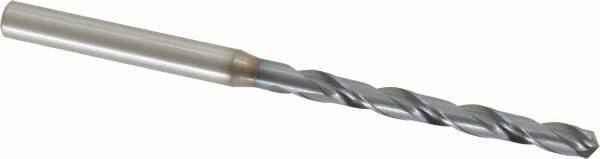 OSG - 3/16" 130° Powdered Metal Jobber Drill - V Finish, Right Hand Cut, Spiral Flute, Straight Shank, 96mm OAL, Standard Point - Eagle Tool & Supply