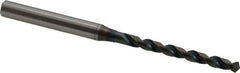 OSG - #21 120° Vanadium High Speed Steel Jobber Drill - WD1 Finish, Right Hand Cut, Spiral Flute, Straight Shank, 87mm OAL, Faceted Point - Eagle Tool & Supply