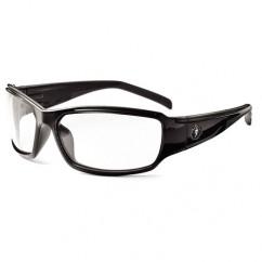 THOR-AF CLR LENS BLK SAFETY GLASSES - Eagle Tool & Supply